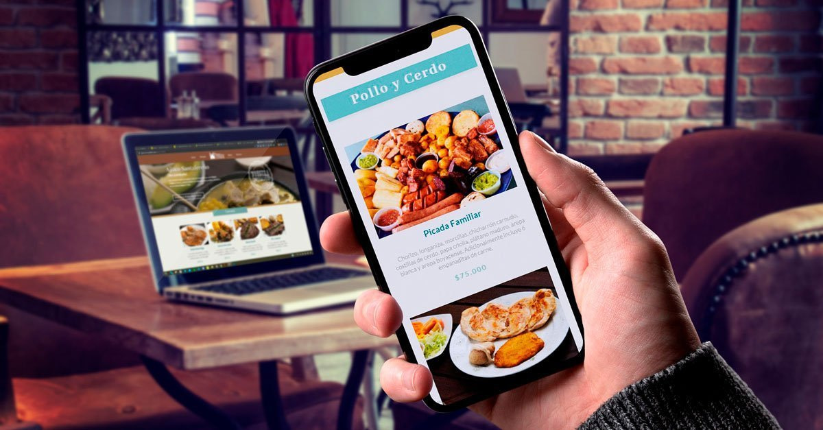 Sitio web para restaurantes