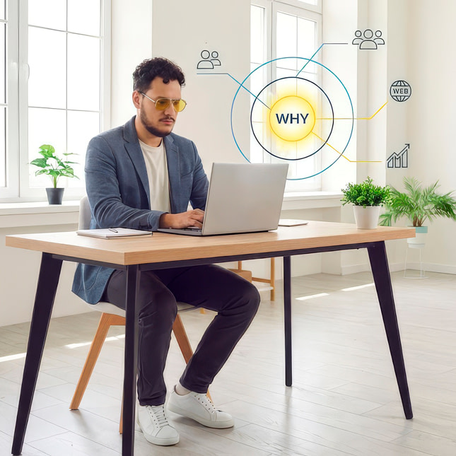 Constructor de Círculo Dorado de Simon Sinek