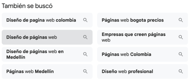 Google te ayuda a descubrir cómo escribir preguntas frecuentes