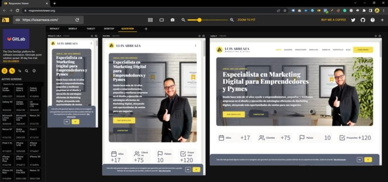 Responsive viewer, una extensión para probar el diseño web responsivo en Chrome